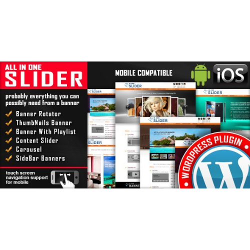 All In One Slider GPL WordPress Plugin