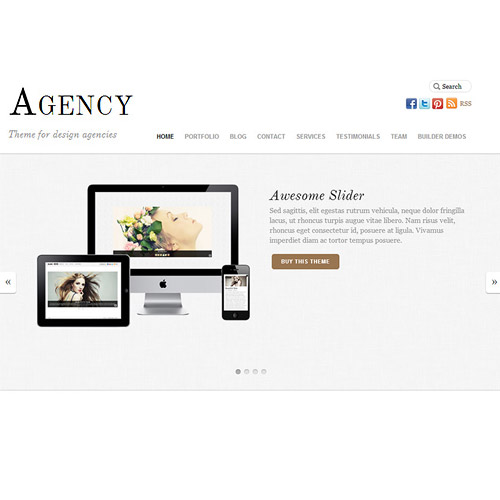 Themify Agency  GPL WordPress Theme