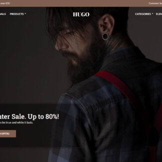 Hugo GPL WordPress Theme